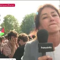 Franceinfo : Une journaliste agressée en direct lors d'une manifestation à Paris