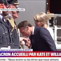 Visite d'État au Royaume-Uni : l'analyse du geste d'Emmanuel Macron envers Kate Middleton