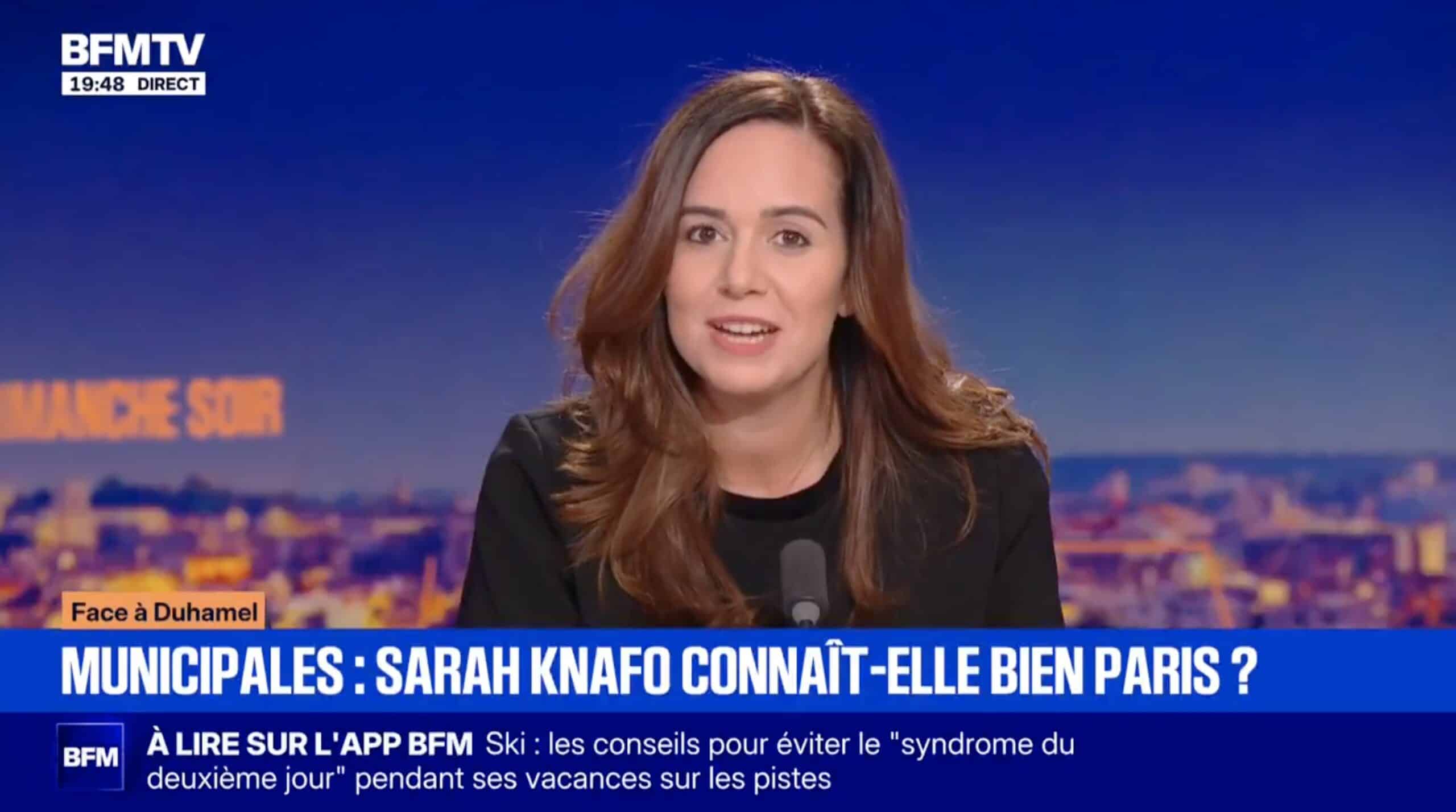 Sarah Knafo : lapsus Navigo et stratégie d’image municipale