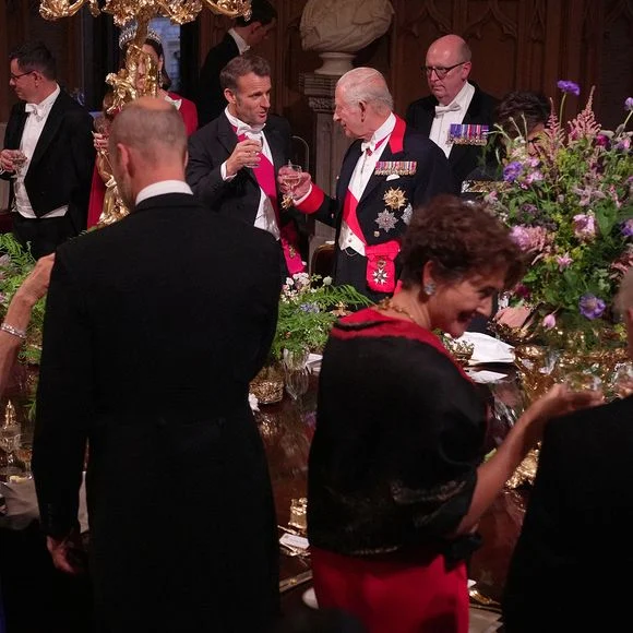 Banquet d’État : Charles III très complice avec Rachida Dati, moment royal remarqué