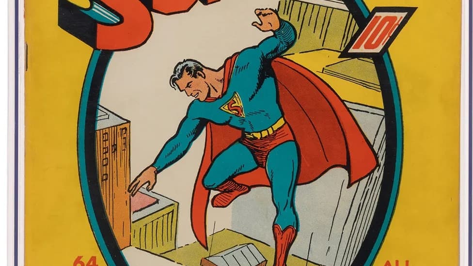 Record Mondial : Superman #1 (1939) découvert dans un grenier vendu 9,12 millions de dollars aux enchères