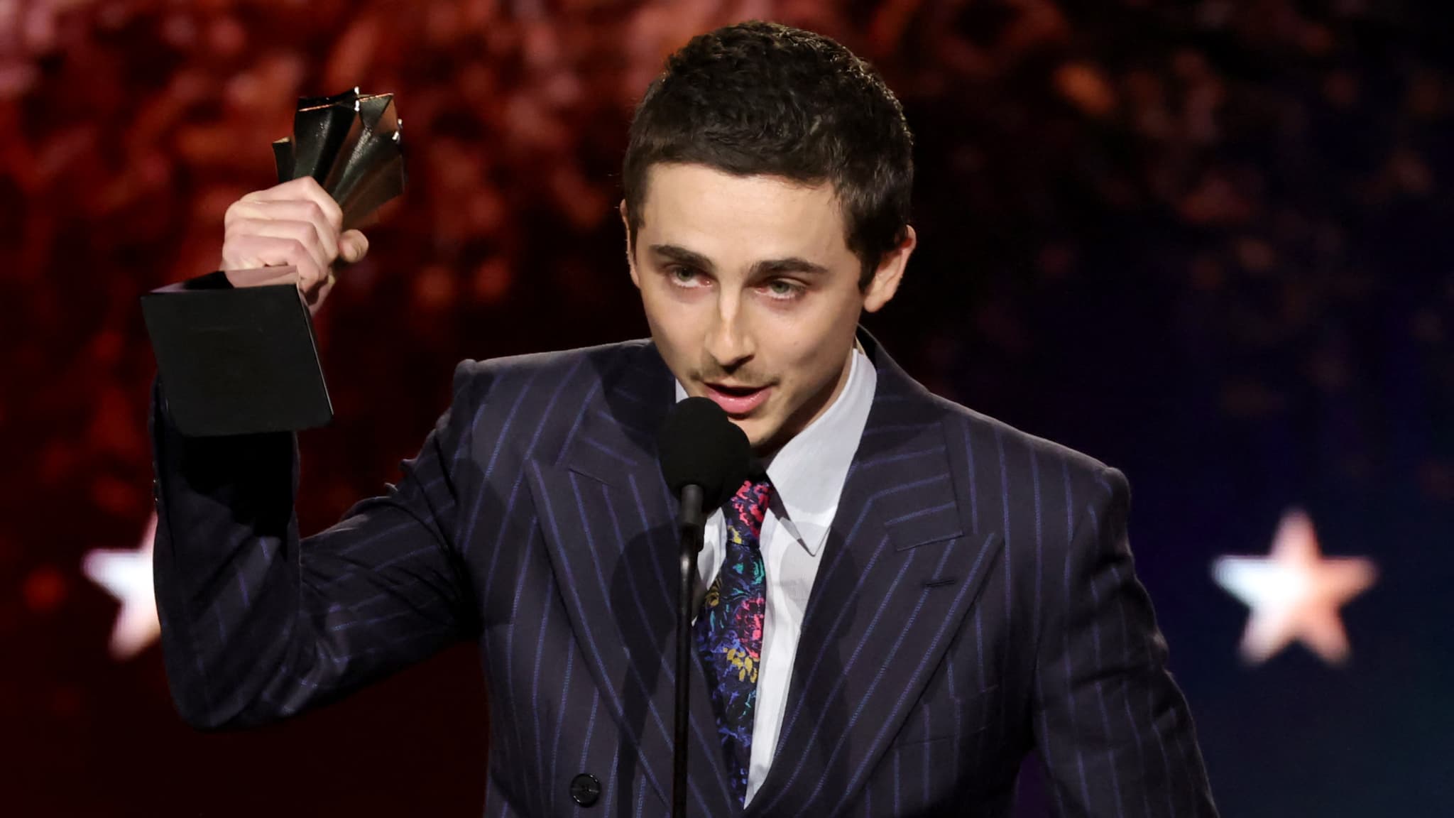 Timothée Chalamet sacré meilleur acteur aux Critics Choice Awards
