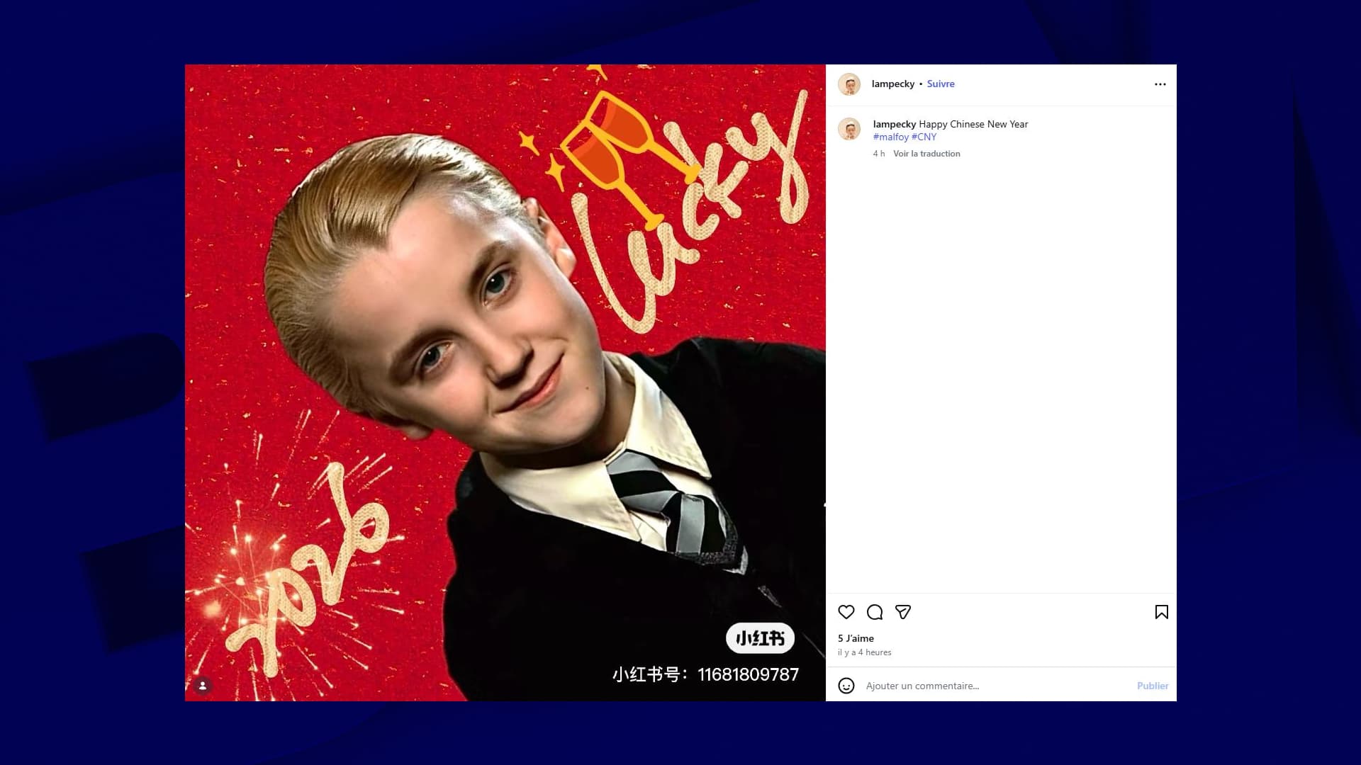 Harry Potter et le Nouvel An lunaire 2026 : Draco Malfoy, mascotte culturelle et phénomène marketing en Chine