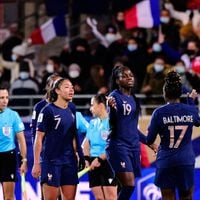 Baltimore et Bacha : un moment sincère et inspirant des Bleues face à l'anglais