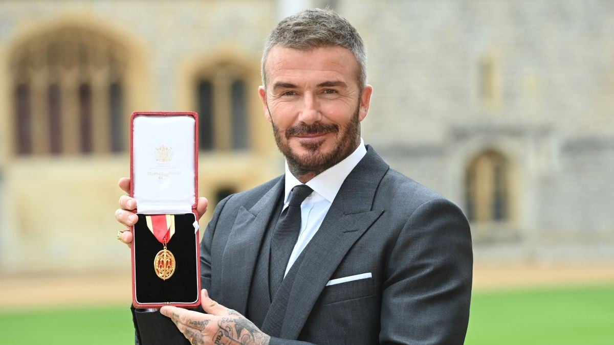 David Beckham anobli par Charles III : apparition élégante de sa sœur Joanne