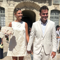 Damian Penaud se marie : une union élégante au château Sainte-Cécile
