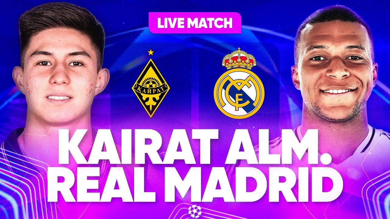 Almaty - Real Madrid : Mbappé ouvre le score sur penalty | Ligue des champions 2025