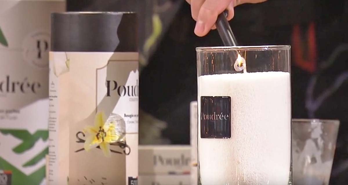Poudrée Paris : 60 000 bougies vendues dans Qui veut être mon associé
