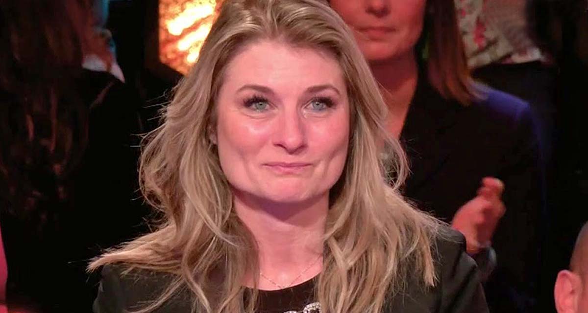 Sandrine Arcizet en larmes sur TMC