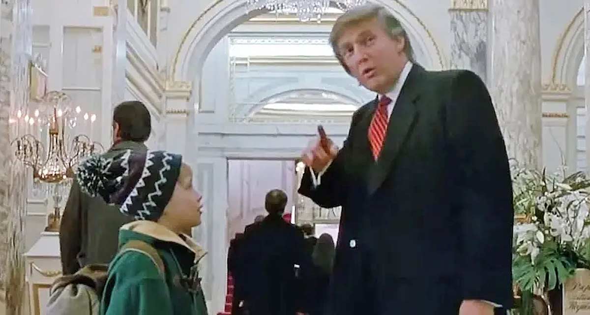 Donald Trump dans Maman j’ai encore raté l’avion : pourquoi ?