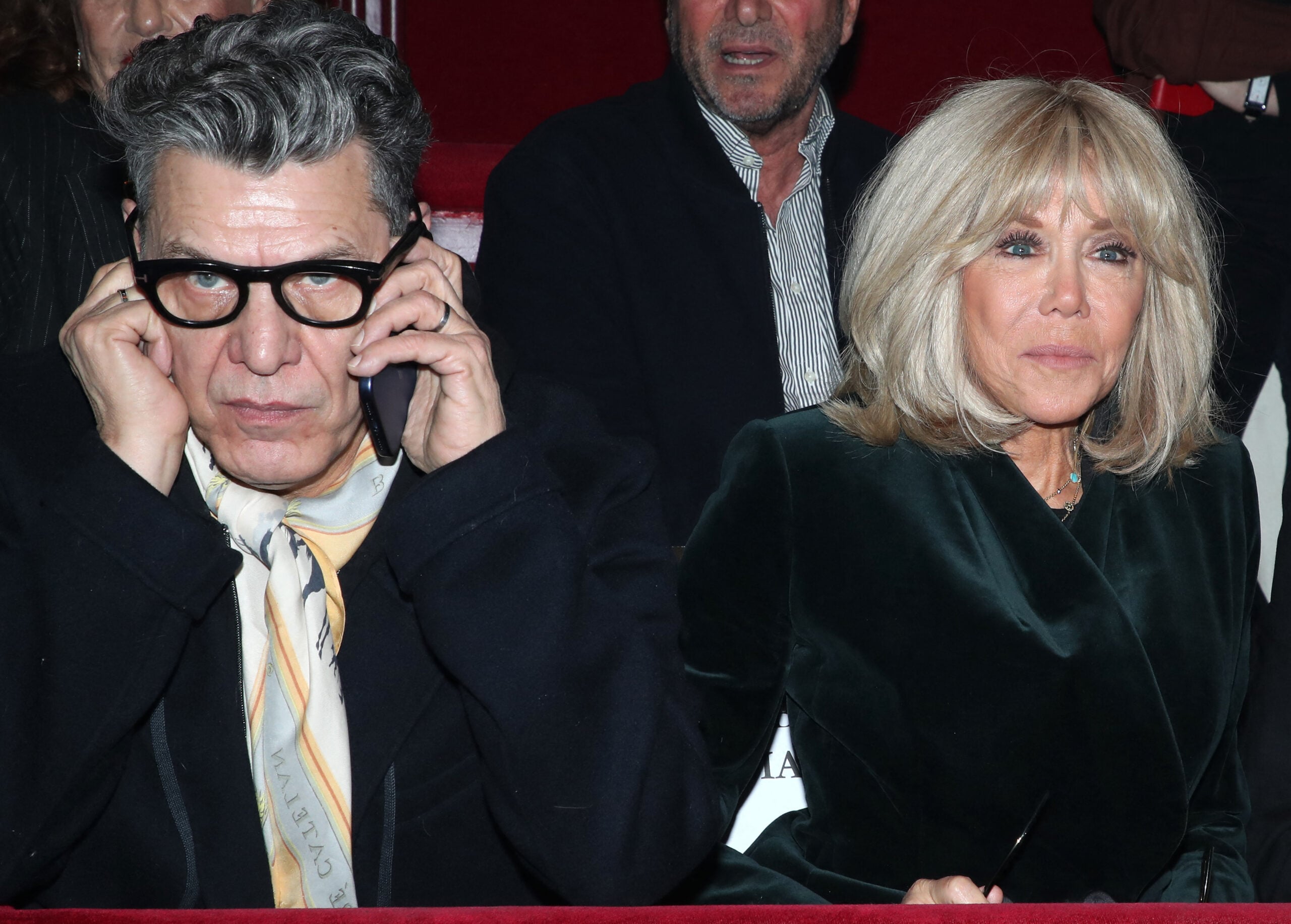 Marc Lavoine et Brigitte Macron : un moment inédit à la Fashion Week